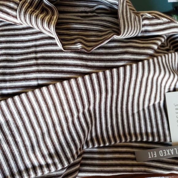 Kim Rogers Striped Mock Turtleneck - Picture 6 of 8